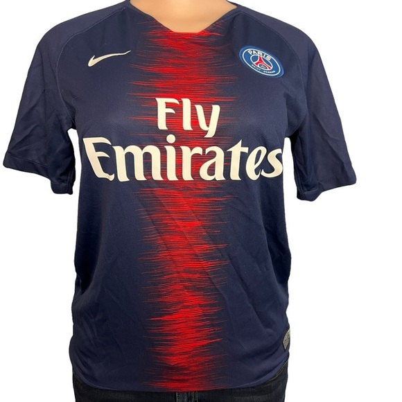 Nike Paris Saint-Germain PSG Home Football Soccer Shirt - Picture 1 of 8